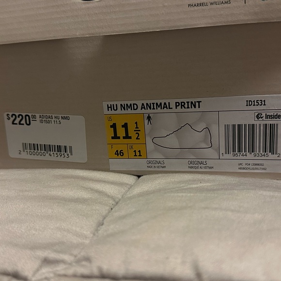 Adidas NMD HU Pharrell Ash Grey - Picture 8 of 9